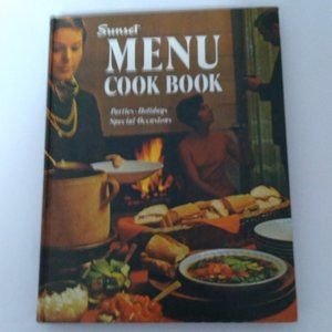 Sunset Menu Cookbook From 1969